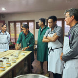 Cupping tea at Mattekelle Estate, Sri Lanka