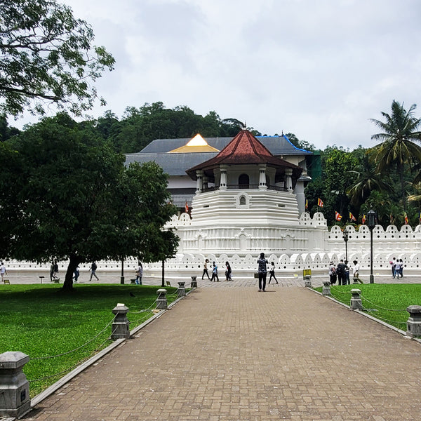 Temple of the Tooth in Kandy, Sri Lanka